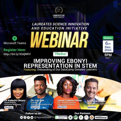 Improving Ebonyi Representation in STEM webinar